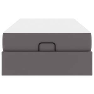 Rám postele s matrací Jiný 2 pcs Šedá PVC - obrázek 6