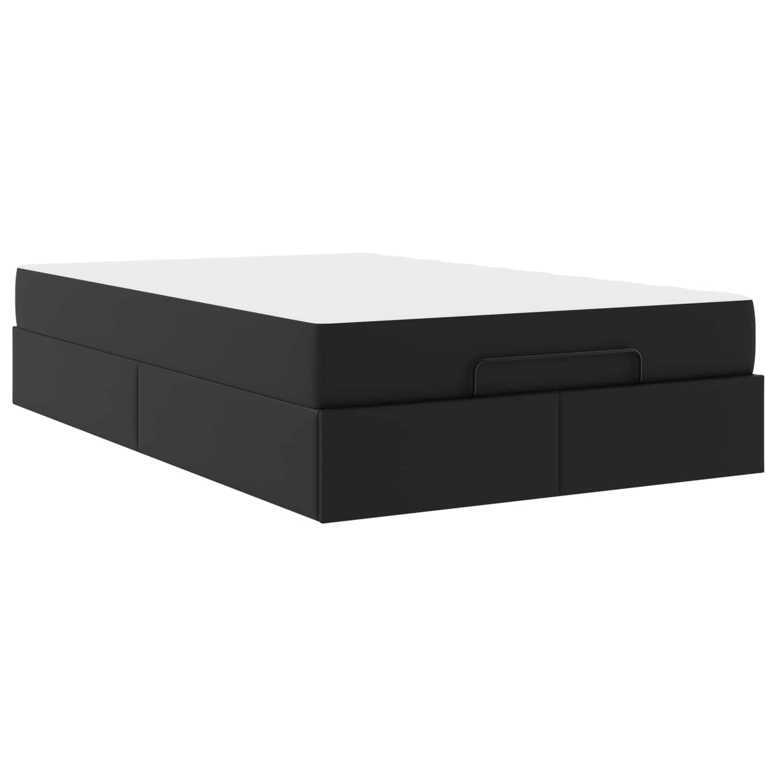 Voodiraam madratsiga madratsiga 2 pcs Must PVC 22 Kõik vajalik sinu aeda ja koju! 8721288275462 wbg an Kõik vajalik sinu aeda ja koju!