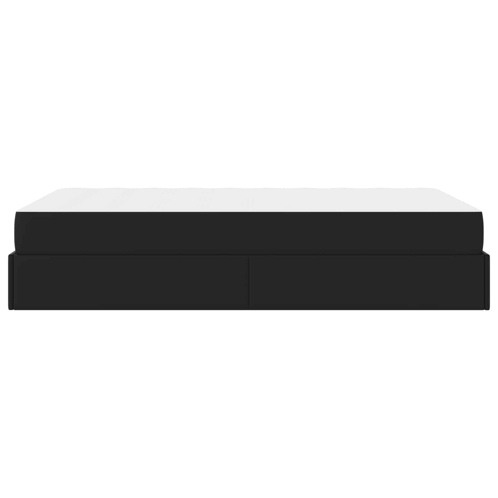 Voodiraam madratsiga madratsiga 2 pcs Must PVC 96 Kõik vajalik sinu aeda ja koju! Voodiraam madratsiga madratsiga 2 pcs Must PVC - Image 5