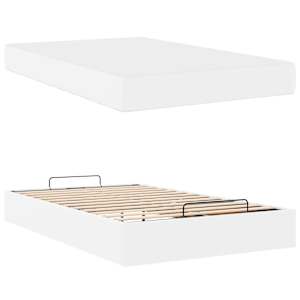 Rám postele s matrací Jiný 2 pcs Bílá PVC - obrázek 5