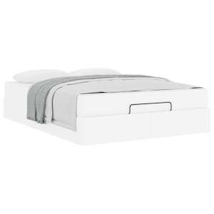 Rám postele s matrací Jiný 2 pcs Bílá PVC - obrázek 3