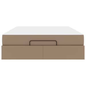 Rám postele s matrací Jiný 2 pcs Žlutohnědá PVC - obrázek 6