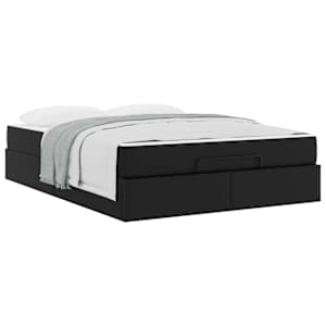 Rám postele s matrací Jiný 2 pcs Černá PVC - obrázek 3