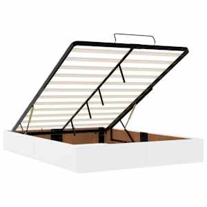 Rám postele s matrací Jiný 2 pcs Bílá PVC - obrázek 11