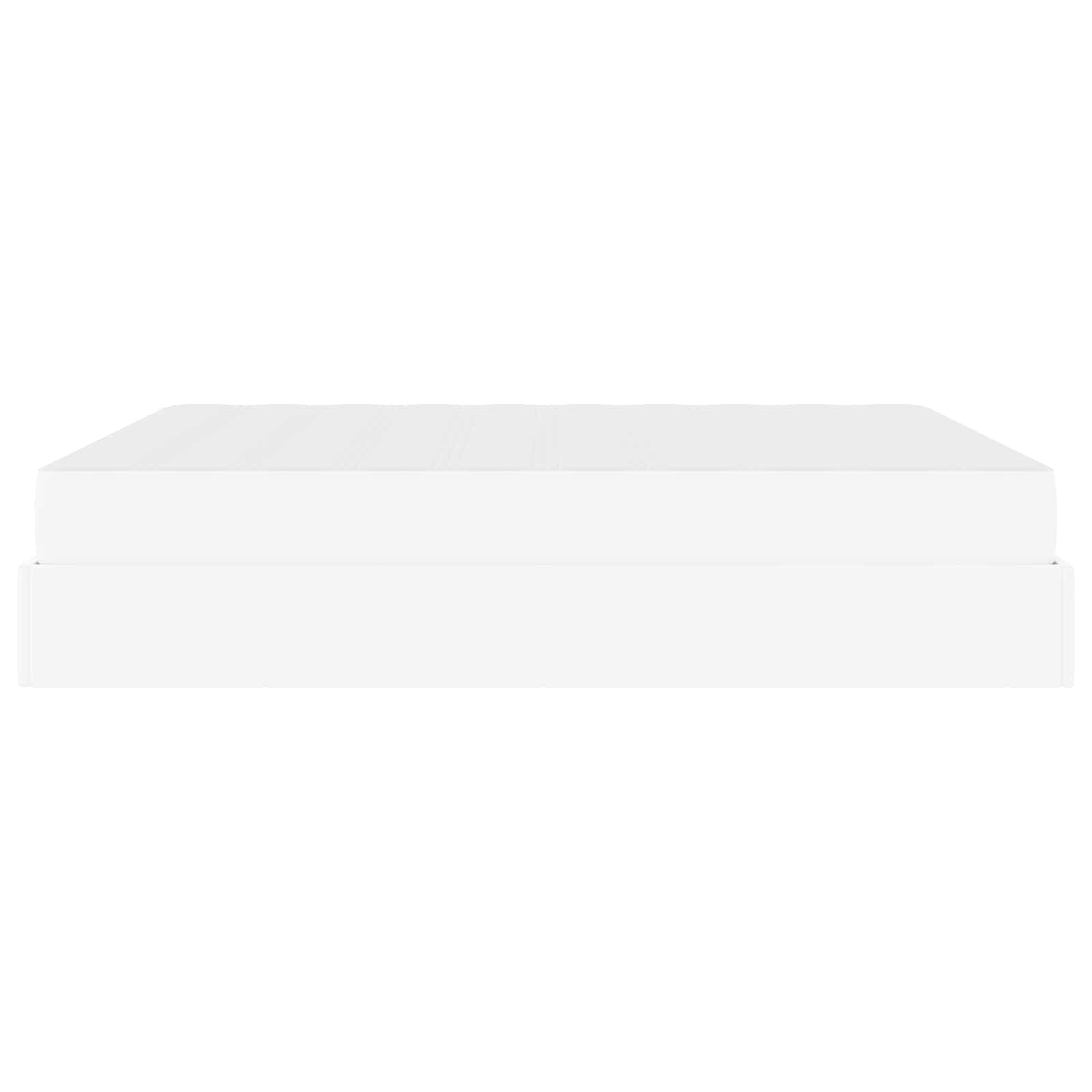 Voodiraam madratsiga madratsiga 2 pcs Valge PVC 103 Kõik vajalik sinu aeda ja koju! Voodiraam madratsiga madratsiga 2 pcs Valge PVC - Image 11