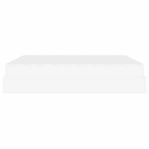 Rám postele s matrací s matrací 2 pcs Bílá PVC - obrázek 7