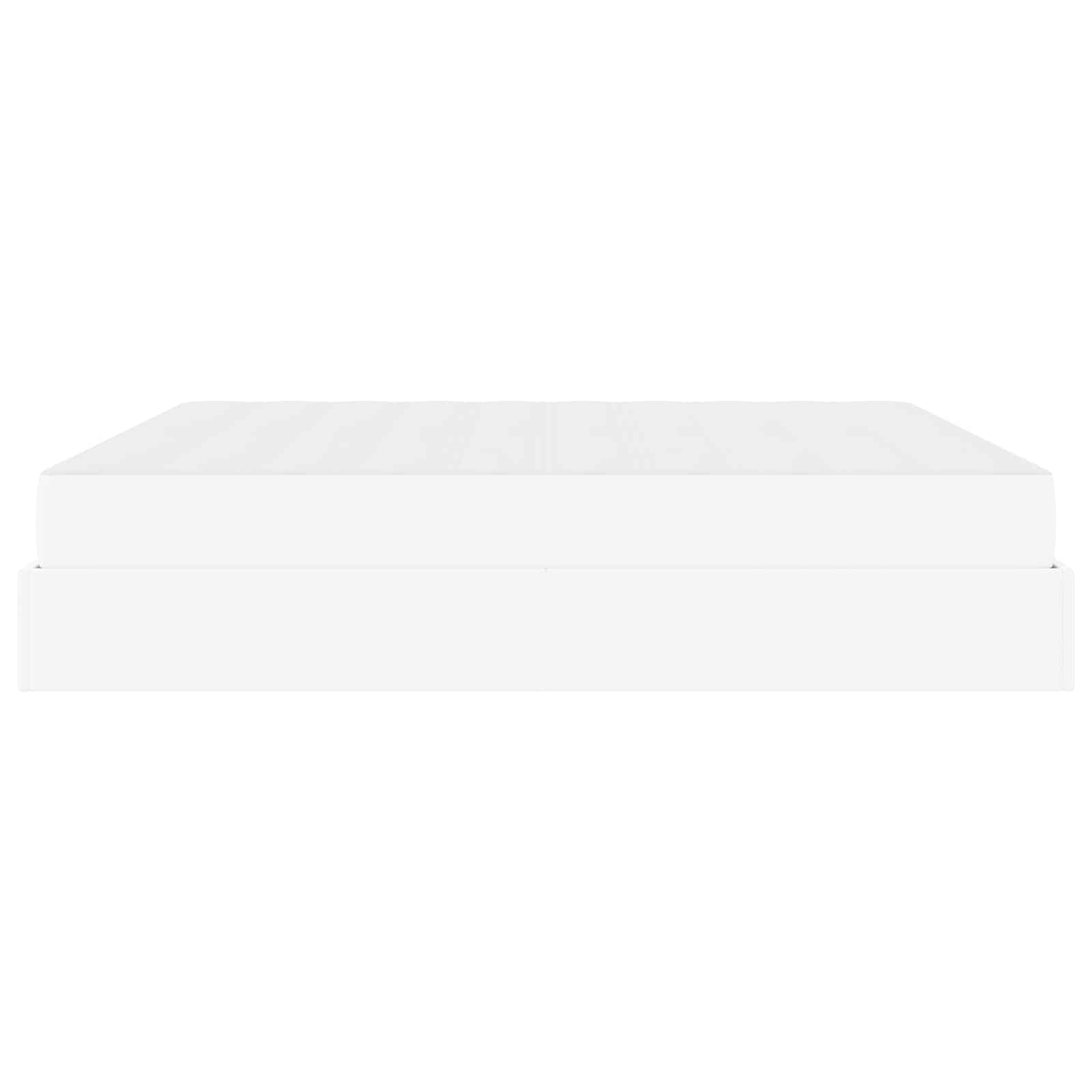 Voodiraam madratsiga madratsiga 2 pcs Valge PVC 11 Kõik vajalik sinu aeda ja koju! Voodiraam madratsiga madratsiga 2 pcs Valge PVC - Image 11