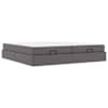 vidaXL Voodiraam madratsiga Muu 2 tk Hall PVC