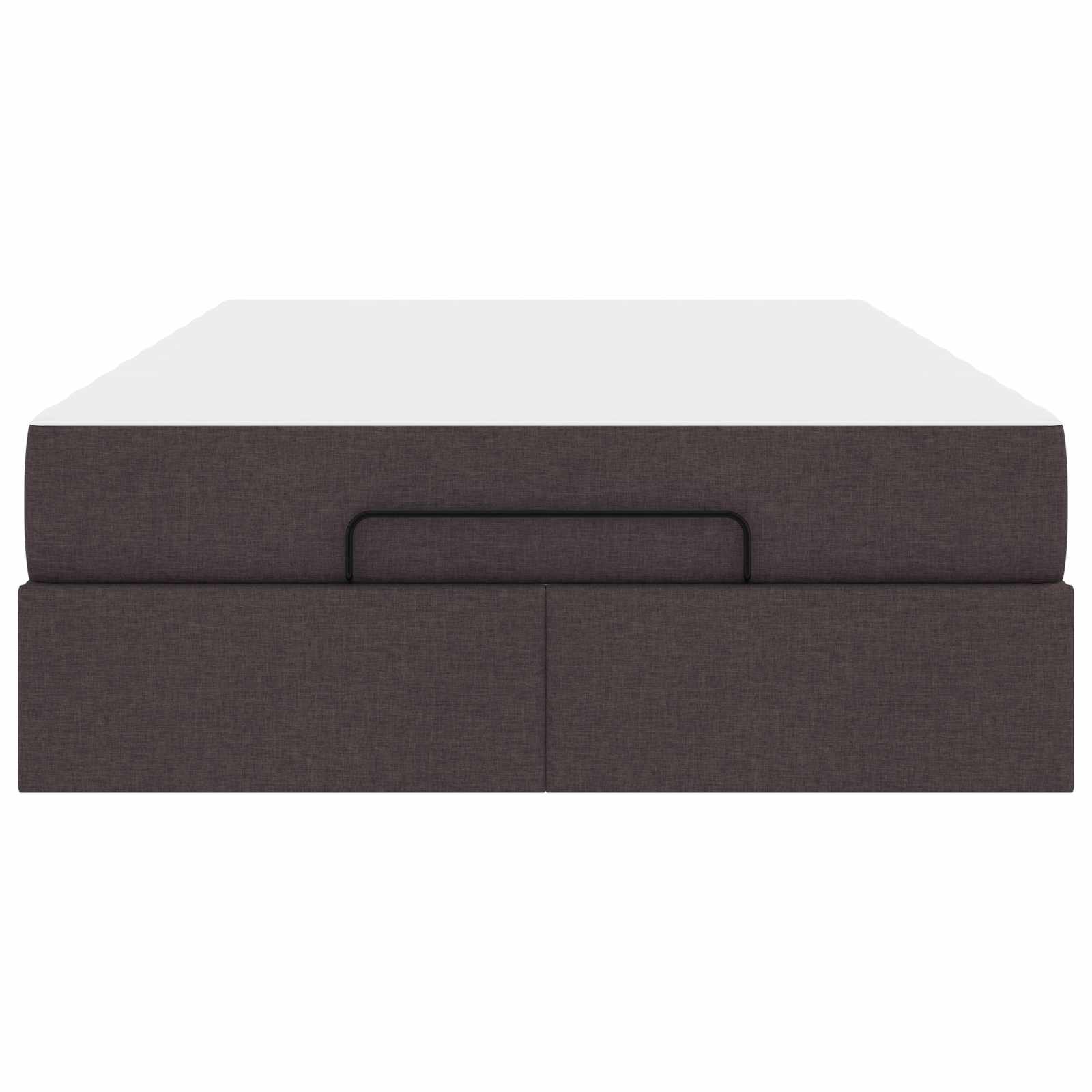 Voodiraam madratsiga madratsiga 2 pcs Tumebeež kangas 4 Kõik vajalik sinu aeda ja koju! Voodiraam madratsiga madratsiga 2 pcs Tumebeež kangas - Image 4