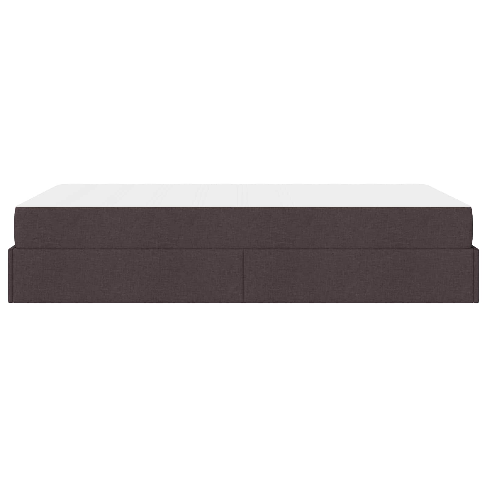 Voodiraam madratsiga madratsiga 2 pcs Tumebeež kangas 5 Kõik vajalik sinu aeda ja koju! Voodiraam madratsiga madratsiga 2 pcs Tumebeež kangas - Image 5