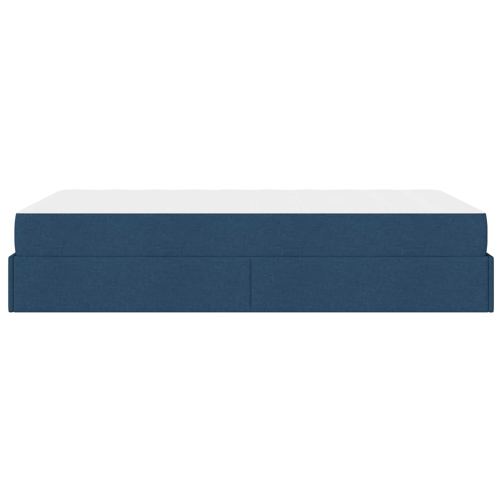 Voodiraam madratsiga madratsiga 2 pcs Sinine kangas 5 Kõik vajalik sinu aeda ja koju! Voodiraam madratsiga madratsiga 2 pcs Sinine kangas - Image 5