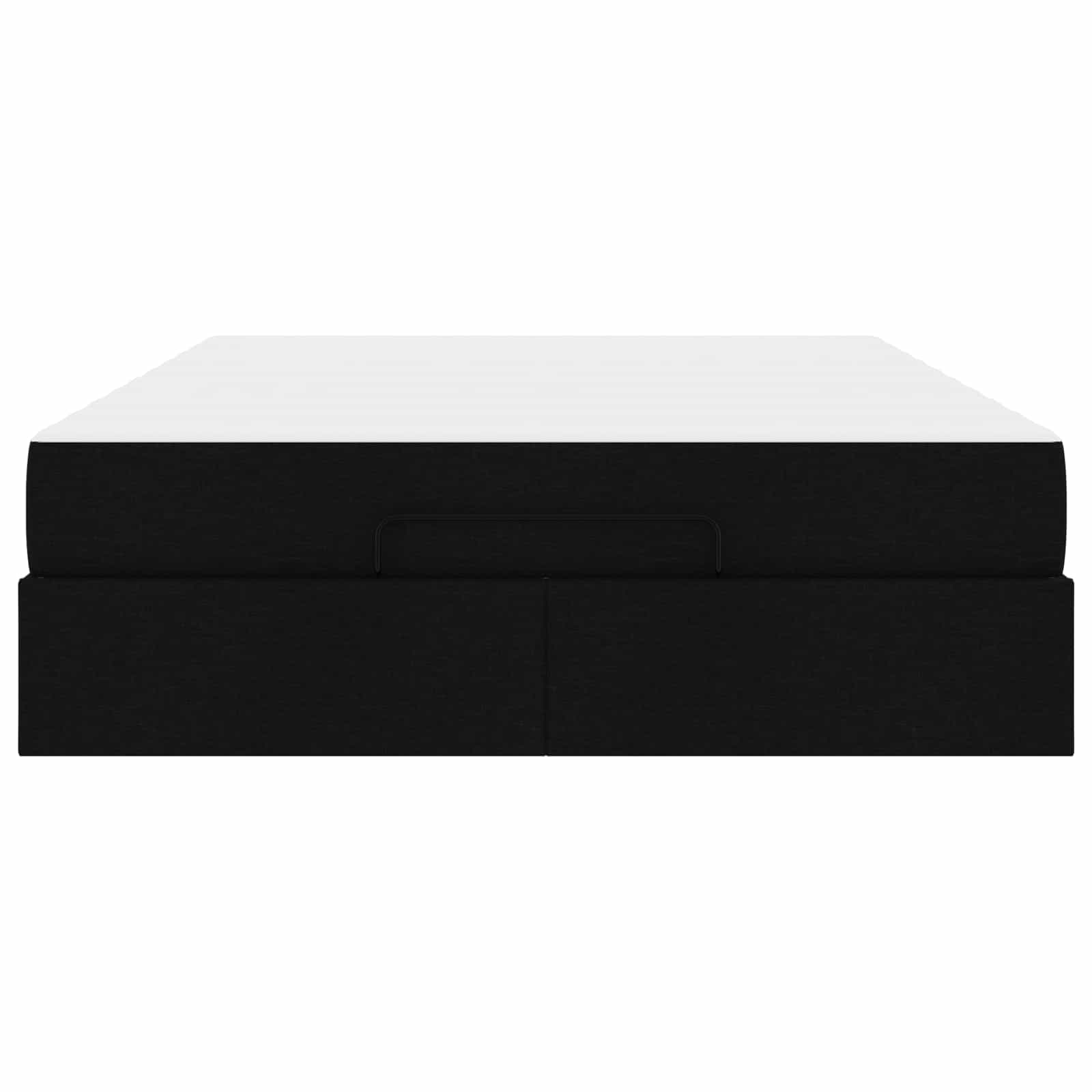 Bedframe Anders met opslag Zwart 160 x 200 cm Stof | luizaXL | Dé meubelwinkel voor elk interieur Bedframe Anders met opslag Zwart 160 x 200 cm Stof - Afbeelding 4