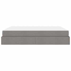 Rám postele s matrací s matrací 2 pcs Taupe textil - obrázek 7