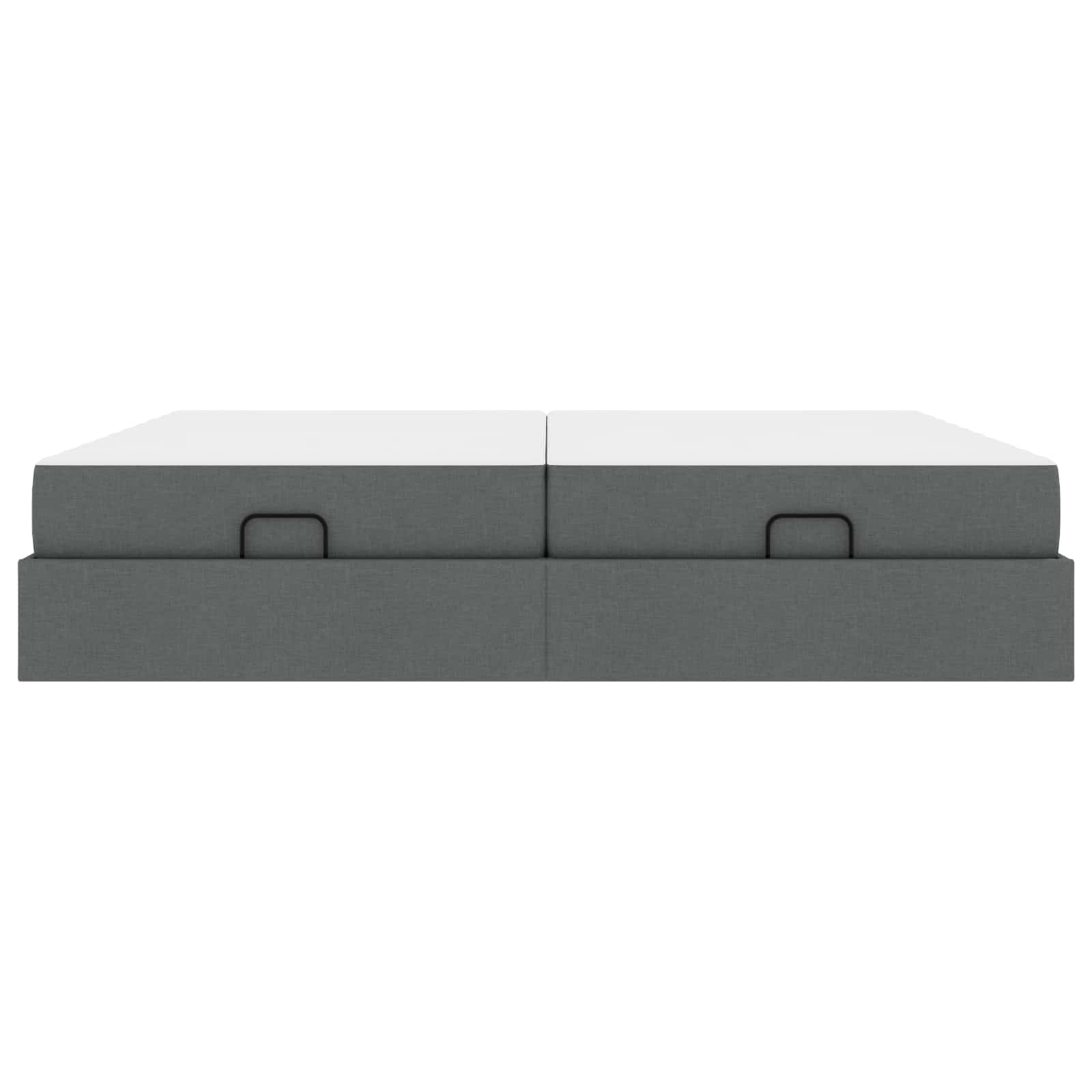 Bedframe Anders met opslag Donkergrijs 200 x 200 cm Stof | luizaXL | Dé meubelwinkel voor elk interieur Bedframe Anders met opslag Donkergrijs 200 x 200 cm Stof - Afbeelding 5