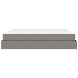 Rám postele s matrací s matrací 2 pcs Taupe textil - obrázek 7