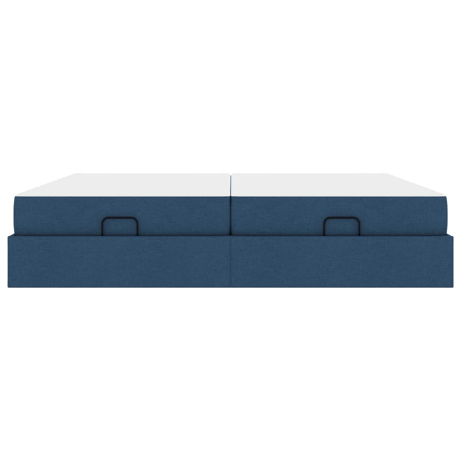 Voodiraam madratsiga madratsiga 2 pcs Sinine kangas 55 Kõik vajalik sinu aeda ja koju! Voodiraam madratsiga madratsiga 2 pcs Sinine kangas - Image 4