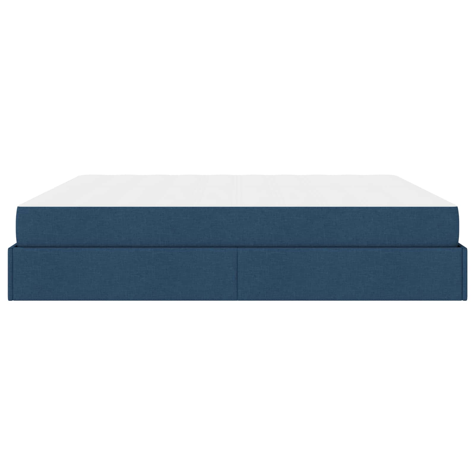 Voodiraam madratsiga madratsiga 2 pcs Sinine kangas 56 Kõik vajalik sinu aeda ja koju! Voodiraam madratsiga madratsiga 2 pcs Sinine kangas - Image 5