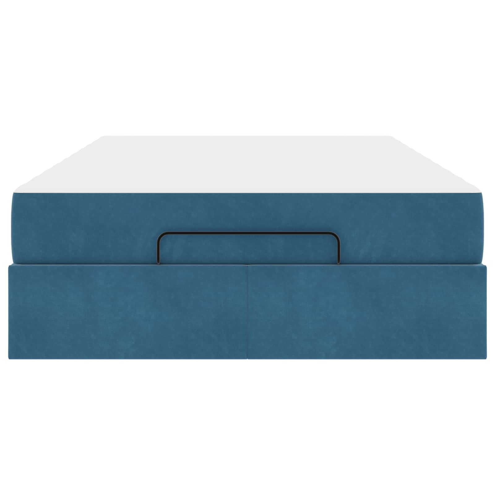 Voodiraam madratsiga madratsiga 2 pcs Sinine Samet 82 Kõik vajalik sinu aeda ja koju! Voodiraam madratsiga madratsiga 2 pcs Sinine Samet - Image 4