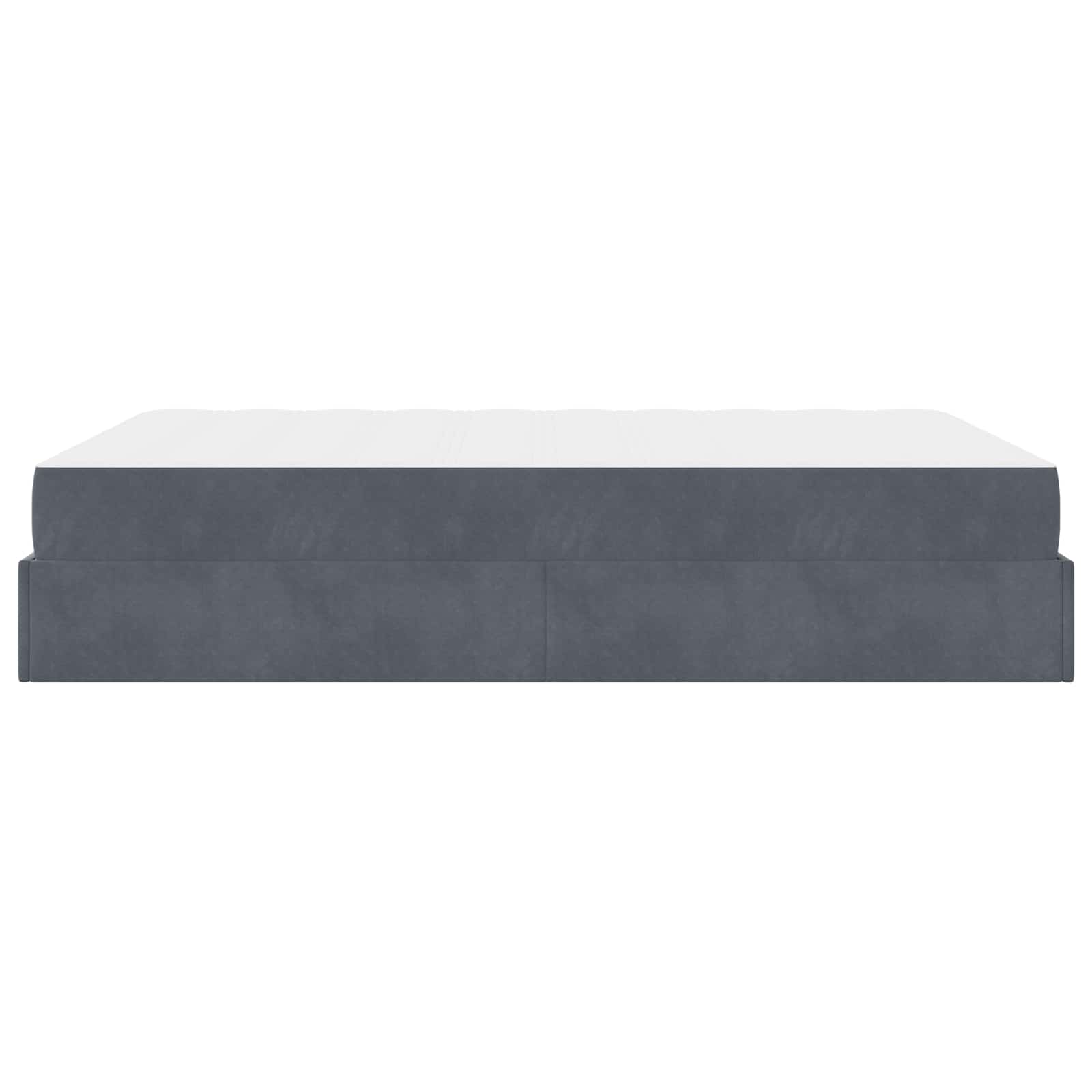 Bedframe Anders Donkergrijs 160 x 200 cm Fluweel | luizaXL | Dé meubelwinkel voor elk interieur Bedframe Anders Donkergrijs 160 x 200 cm Fluweel - Afbeelding 4