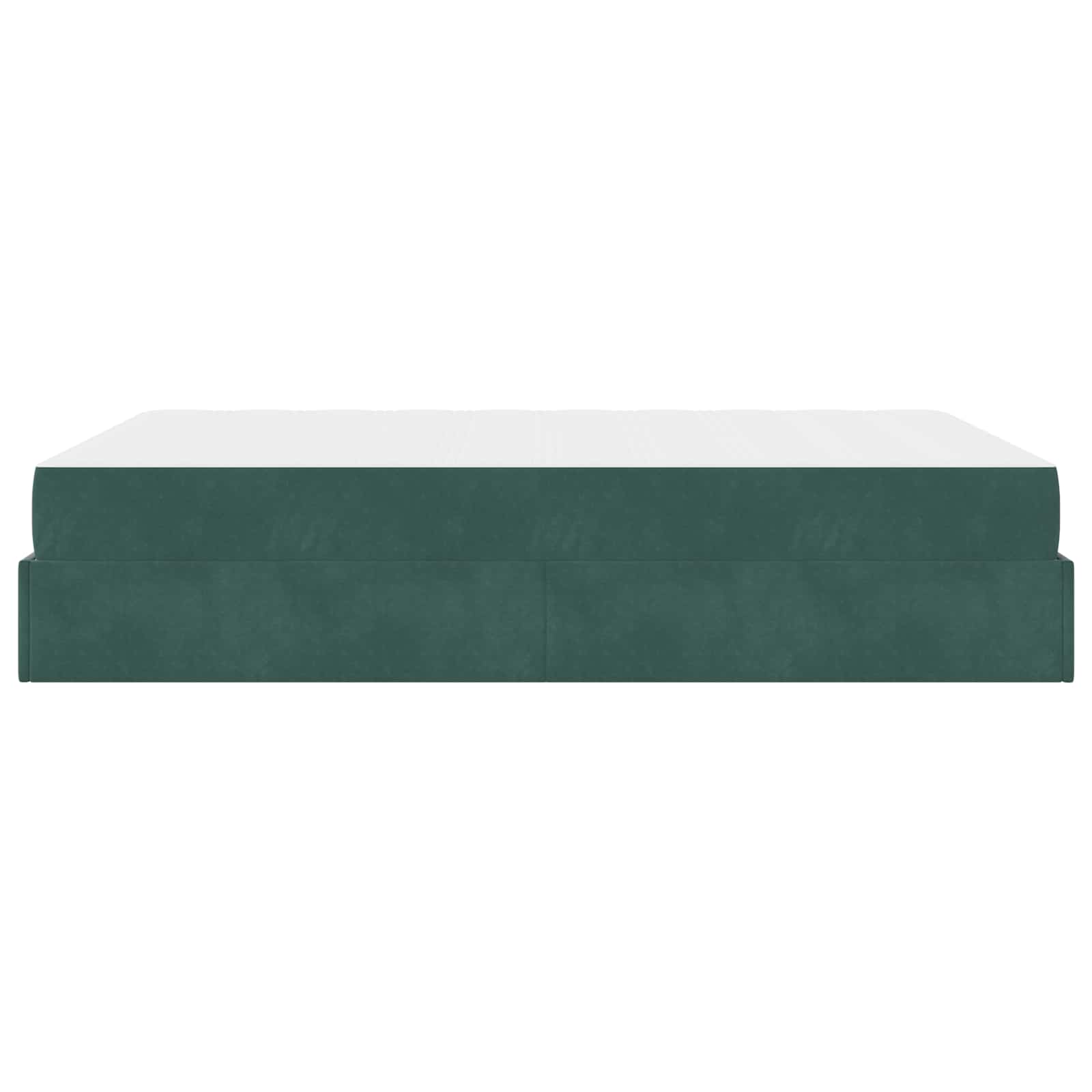 Voodiraam madratsiga madratsiga 2 pcs Roheline Samet 50 Kõik vajalik sinu aeda ja koju! Voodiraam madratsiga madratsiga 2 pcs Roheline Samet - Image 4