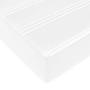 Postel s úložným prostorem a matrací s matrací 2 pcs Bílá Kůže - obrázek 13