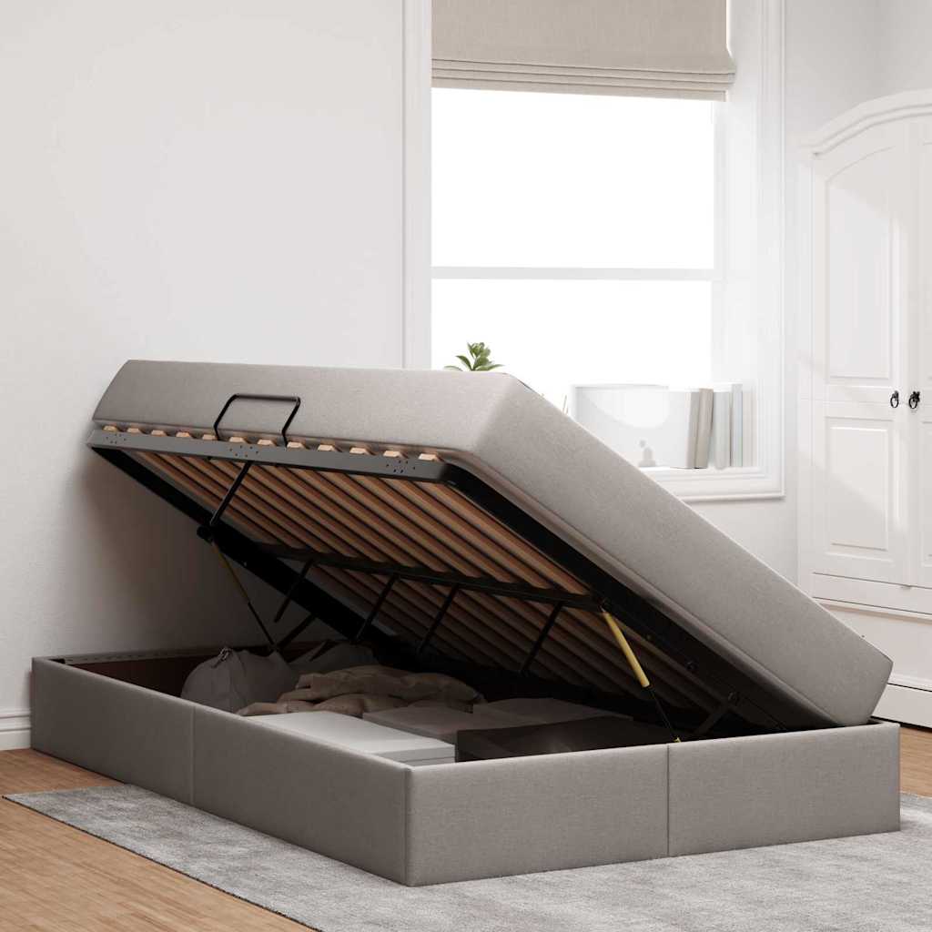 Voodi hoiukohaga ja madratsiga Pruunikashall 120 x 200 cm 4 Kõik vajalik sinu aeda ja koju! Voodi hoiukohaga ja madratsiga Pruunikashall 120 x 200 cm - Image 4