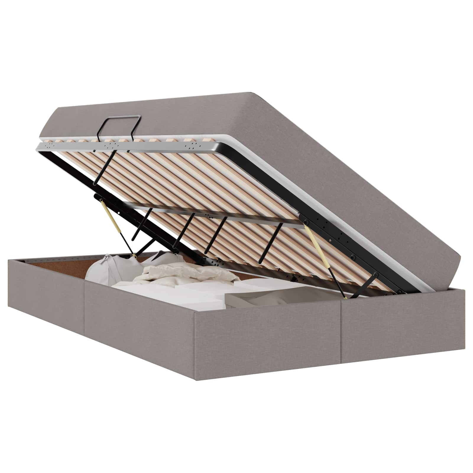 Voodi hoiukohaga ja madratsiga Pruunikashall 120 x 200 cm 2 Kõik vajalik sinu aeda ja koju! Voodi hoiukohaga ja madratsiga Pruunikashall 120 x 200 cm - Image 2