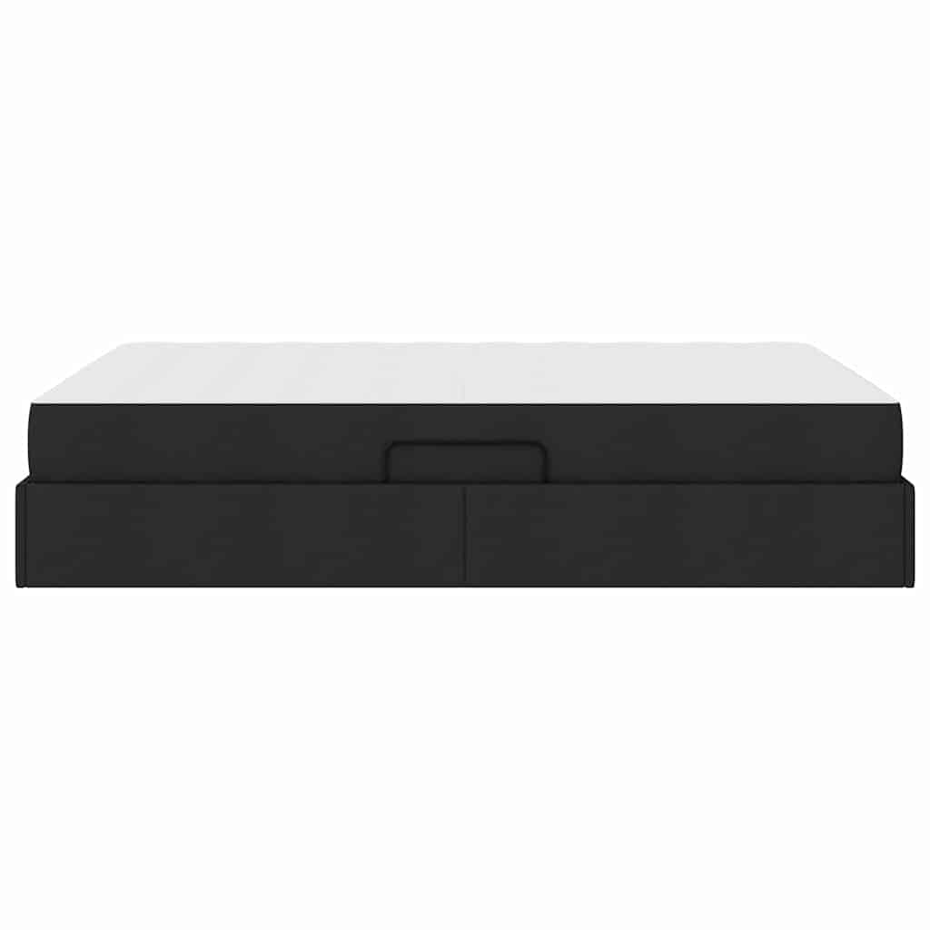 Voodi hoiukohaga ja madratsiga Must 140 x 190 cm Polüester 9 Kõik vajalik sinu aeda ja koju! Voodi hoiukohaga ja madratsiga Must 140 x 190 cm Polüester - Image 9