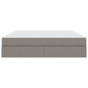 Postel s úložným prostorem a matrací Taupe 180 x 200 cm - obrázek 7