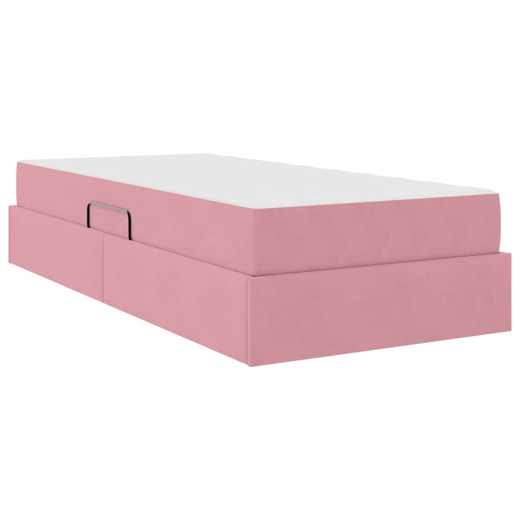 Postelja z dodatnim prostorom za shranjevanje in vzmetnico Roza - slika 5