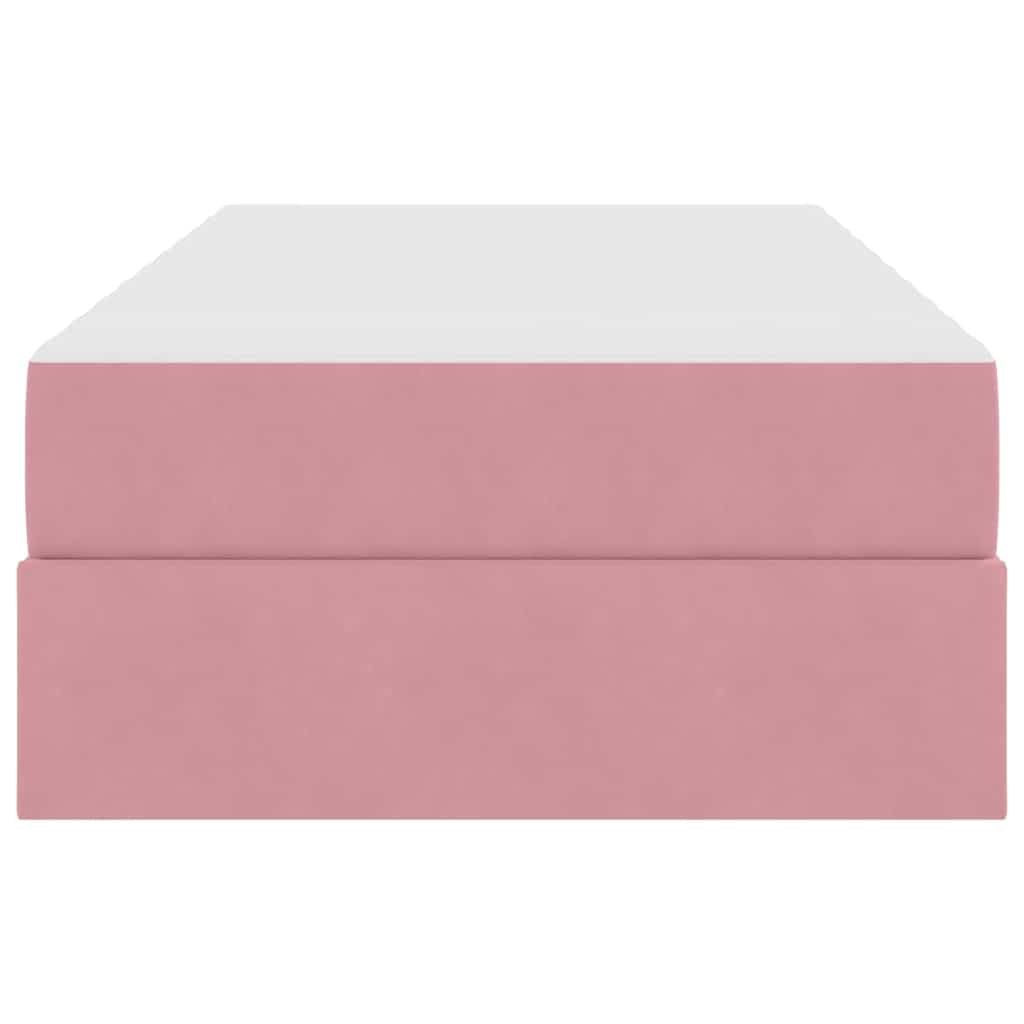 Postelja z dodatnim prostorom za shranjevanje in vzmetnico Roza - slika 7