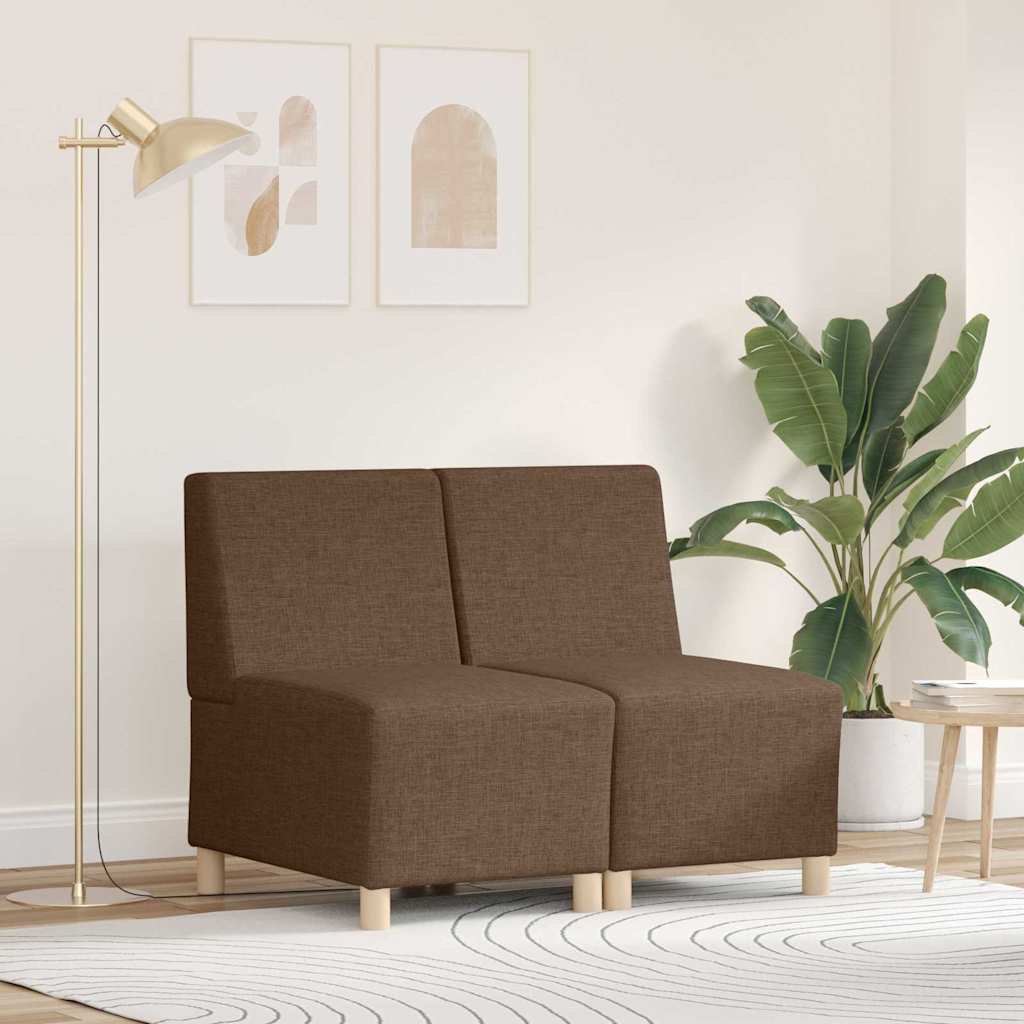 Diivanitool helesinine 55 cm kangas 2 pcs Pruun 55 x 74 x 82 cm