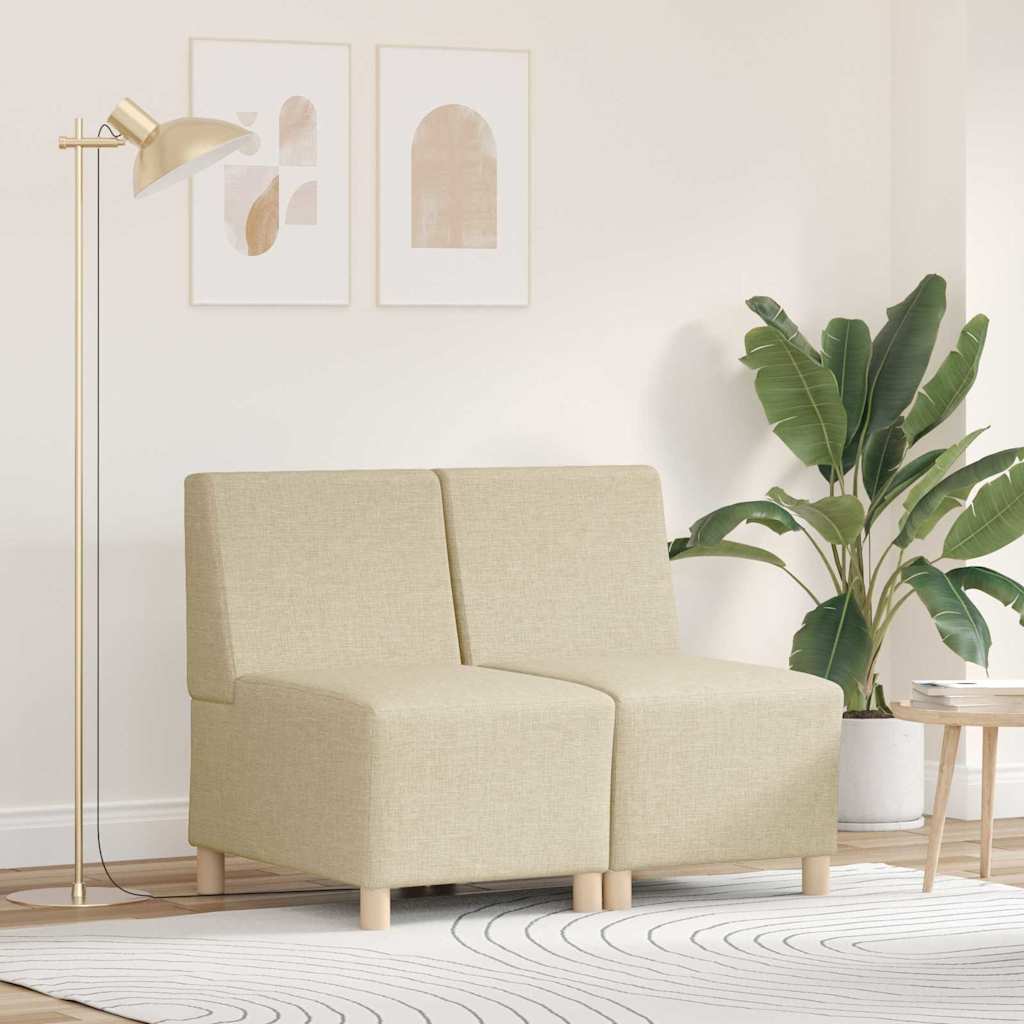 Diivanitool helesinine 55 cm kangas 2 pcs cream 55 x 74 x 82 cm
