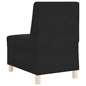 Modulová sedačka bez opěradel 2 pcs Černá 55 x 74 x 82 cm samet - obrázek 7