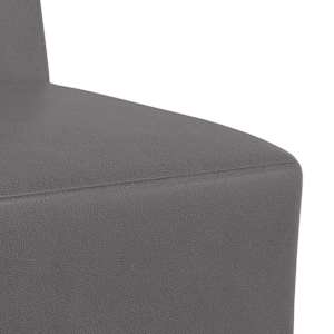 Modulová sedačka bez opěradel 2 pcs Šedá 55 x 74 x 82 cm - obrázek 8
