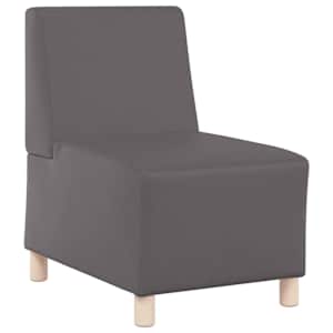 Modulová sedačka bez opěradel 2 pcs Šedá 55 x 74 x 82 cm - obrázek 4
