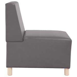 Modulová sedačka bez opěradel 2 pcs Šedá 55 x 74 x 82 cm - obrázek 6