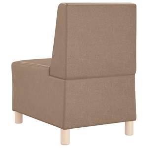 Modulová sedačka bez opěradel 2 pcs Cappuccino 55 x 74 x 82 cm - obrázek 7