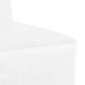 Modulová sedačka bez opěradel 2 pcs Bílá 55 x 74 x 82 cm - obrázek 8