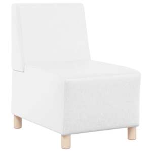 Modulová sedačka bez opěradel 2 pcs Bílá 55 x 74 x 82 cm - obrázek 4