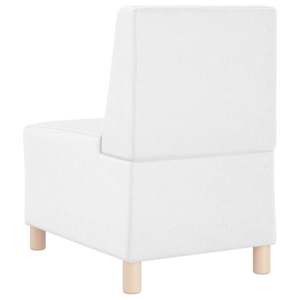 Modulová sedačka bez opěradel 2 pcs Bílá 55 x 74 x 82 cm - obrázek 7