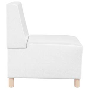 Modulová sedačka bez opěradel 2 pcs Bílá 55 x 74 x 82 cm - obrázek 6