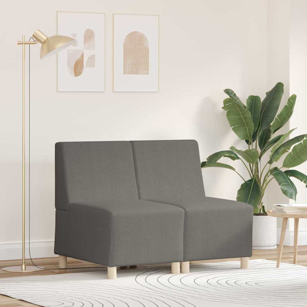 Sofa Chiar 2 pcs Helehall 55 x 74 x 82 cm Kordurori kangas