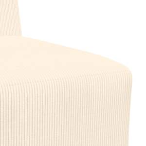 Modulová sedačka bez opěradel 2 pcs Krémová 55 x 74 x 82 cm - obrázek 8
