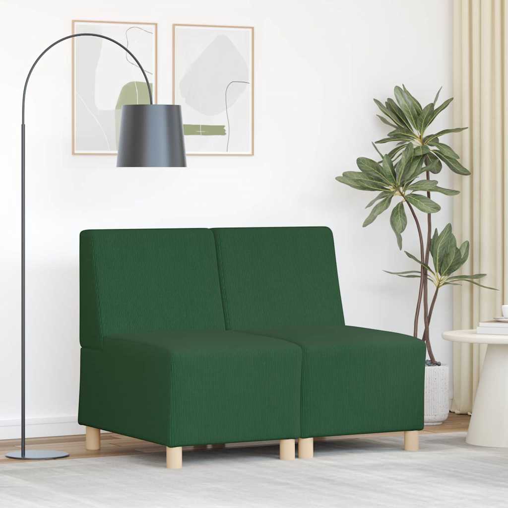 Sofa Chiar 2 pcs Džungli roheline 55 x 74 x 82 cm