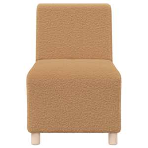 Modulová sedačka bez opěradel 2 pcs Béžová 55 x 74 x 82 cm - obrázek 5