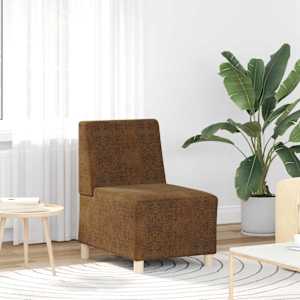 Modulová sedačka bez opěradel 2 pcs Hnědá 55 x 74 x 82 cm - obrázek 3