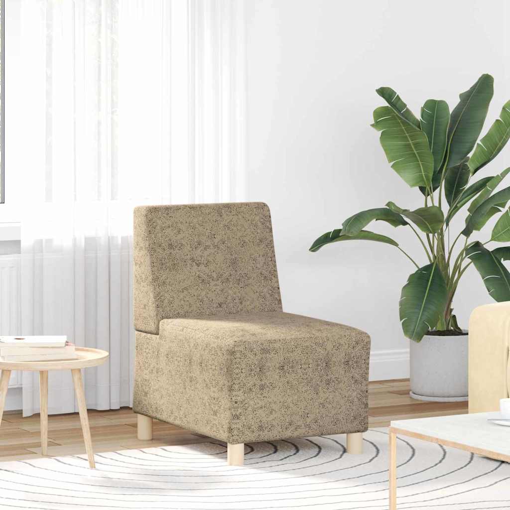 vidaXL Sofa Stoel 2 pcs Lichtgrijs 55 x 74 x 82 cm Faux suede leer