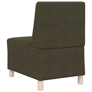 Modulová sedačka bez opěradel 2 pcs Zelená 55 x 74 x 82 cm - obrázek 7