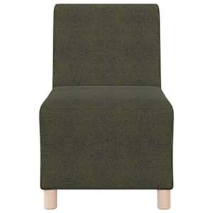 Modulová sedačka bez opěradel 2 pcs Zelená 55 x 74 x 82 cm - obrázek 5